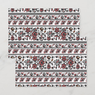 Cartons Réponse Motif floral botanique Cottagecore