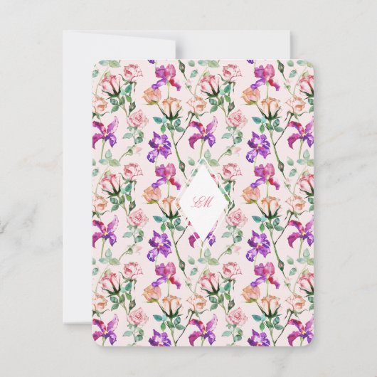 Cartons Réponse Multiévénement Boho Chic Maximalist (Dos)