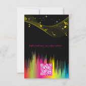 Cartons Réponse Music Lovers Celebration Themes (Dos)