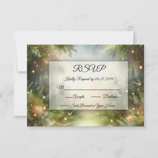 Cartons Réponse Mystic Forrest Meadow Magic (Devant)