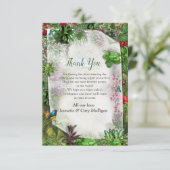 Cartons Réponse Nature intérieure et extérieure en fleurs (Debout devant)