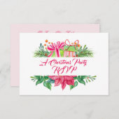 Cartons Réponse Noël (Devant / Derrière)