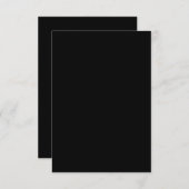 Cartons Réponse Noir #000000, Gravel (Devant / Derrière)