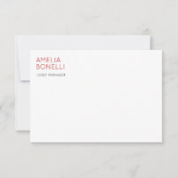 Nom Minimaliste Moderne Professionnel Simple Décon