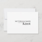 Cartons Réponse Nous Avons Lié L'Éclopement Du Noeud / Réception D (Dos)