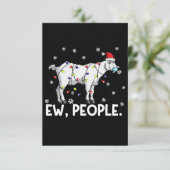 Cartons Réponse Nouveaux gens Chèvre Cadeau Santa Funny Chèvre Noë (Debout devant)