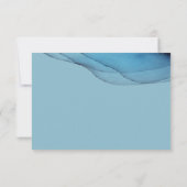 Cartons Réponse Océan bleu aquamarine (Dos)