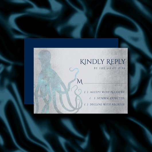 Cartons Réponse Octopus cosmique nautique | Marina Sea Life Thème