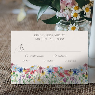 Cartons Réponse Options de l'arborescence du Mariage de pays fleur