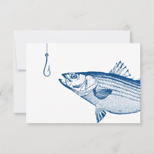 Cartons Réponse Options de repas de basse rayée Mariage élégant (Dos)