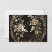 Cartons Réponse Or Doré Enchantant (Dos)