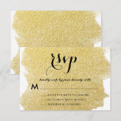 CARTONS RÉPONSE OR MODERNE FAUX (Devant / Derrière)