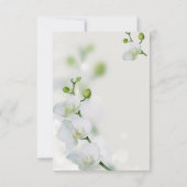 Cartons Réponse Orchidée douce et élégante (Dos)