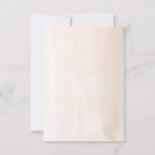 Cartons Réponse Orchidées blanches et Roses séchés Pampas mariage (Dos)