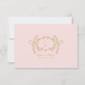 Cartons Réponse Ornat Vintage Pink Paris (Dos)