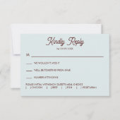 Cartons Réponse Oyster Roast Wedding Invitation, (Devant)