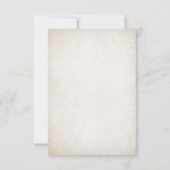 Cartons Réponse Pagan Handfasting Mariage (Dos)