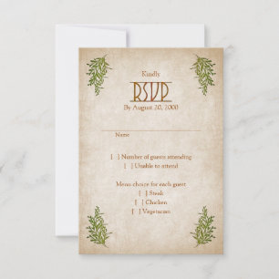 Cartons Réponse Pagan Handfasting Mariage