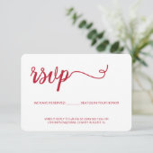 Cartons Réponse Papier rouge sans envoi Réservé vacances de siège (Debout devant)