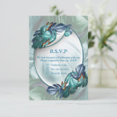 Cartons Réponse Papillons du Paradis/Tropical Turquoise Splash (Debout devant)