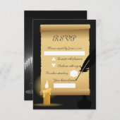 Cartons Réponse Parchemin (Devant / Derrière)