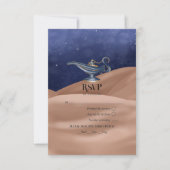 Cartons Réponse Parti à thème des nuits arabes (Devant)