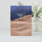 Cartons Réponse Parti à thème des nuits arabes (Debout devant)