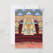 Cartons Réponse Parti à thème des nuits arabes (Dos)