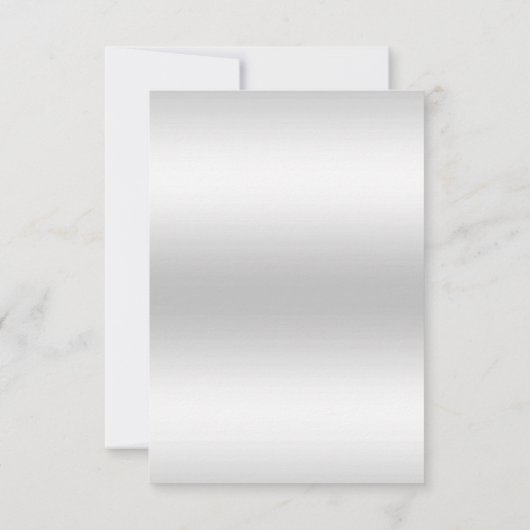 Cartons Réponse Parties scintillant Diamond Classy Fleurs d'aquare (Dos)