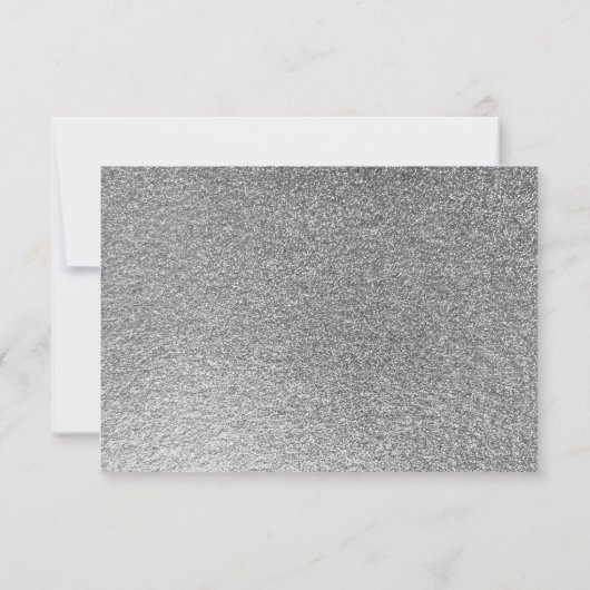 Cartons Réponse Parties scintillant gris argenté Étincelle Robe ét (Dos)