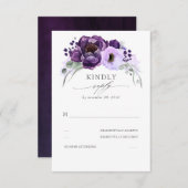 Cartons Réponse Parties scintillant Mariage  Feuille (Devant / Derrière)