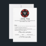 Cartons Réponse Parties scintillant rouge Monogram Poker Chip Casi<br><div class="desc">Célébrez dans le style avec ces cartes de réponse mariage à thème casino tendance. Le design est facile à personnaliser avec votre propre libellé et votre famille et vos amis seront ravis quand ils recevront ces fabuleux RSVP mariages.</div>