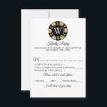 Cartons Réponse Parties scintillant rouge Monogram Poker Chip Casi<br><div class="desc">Célébrez dans le style avec ces cartes de réponse mariage à thème casino tendance. Le design est facile à personnaliser avec votre propre libellé et votre famille et vos amis seront ravis quand ils recevront ces fabuleux RSVP mariages.</div>
