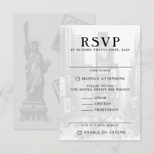 Cartons Réponse Passeport de New York