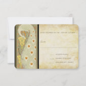 Cartons Réponse Peacock Art Déco (Devant)