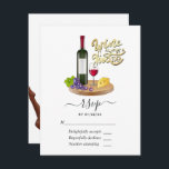 Cartons Réponse Peacock bleu marine et Vintage or<br><div class="desc">Des cartes de dégustation de vin français Whimsical pour être rapidement et facilement customisé à vos spécificités d'événement.</div>