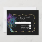 Cartons Réponse Peacock vintage (Devant)