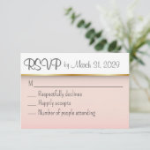 Cartons Réponse Pêche avec or (Debout devant)