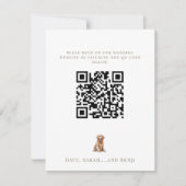 Cartons Réponse Personalized Pet Image Wedding (Devant)
