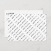 Cartons Réponse Personnaliser Ajouter un nom Photo ou oeuvre d'art (Devant / Derrière)