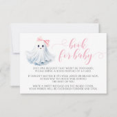 Cartons Réponse Petit Livre De Boo Rose Cute Pour Bébé Fille Douch (Devant)