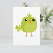 Cartons Réponse Petits oiseaux mignons (Debout devant)
