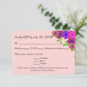 Cartons Réponse Pétunia rose doux (Debout devant)