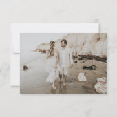 Cartons Réponse Photo de code QR noir et blanc (Dos)