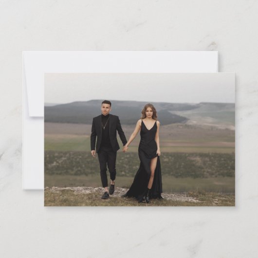 Cartons Réponse Photo décontractée (Dos)