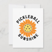 Cartons Réponse Pickleball soleil (Devant)