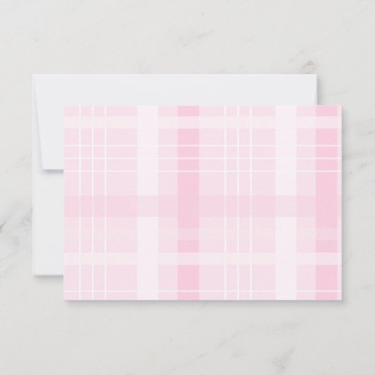 Cartons Réponse Pink Coquette Bow Graduation (Dos)