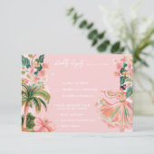 Cartons Réponse Pink Mexico Destination (Debout devant)