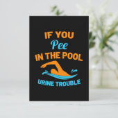 Cartons Réponse Pipe De Bain Dans La Piscine (Debout devant)