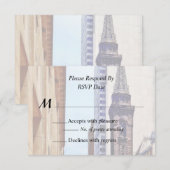 Cartons Réponse Pittsburgh PA Smithfield St Près De L'Eglise Smith (Devant / Derrière)